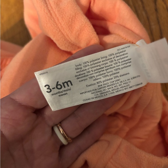 Carter's Peach Costume - Picture 5 of 6